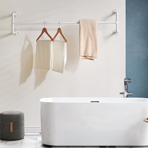 IBUYKE Industrial Pipe Clothes Rack