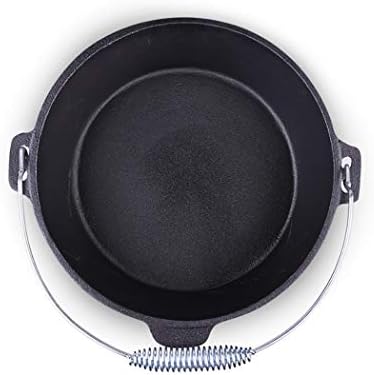 High-Quality Cast Iron Pot for Cooking and Picnic