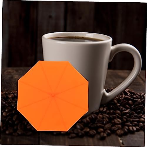 Alipis 5-Piece Silicone Mug Lids