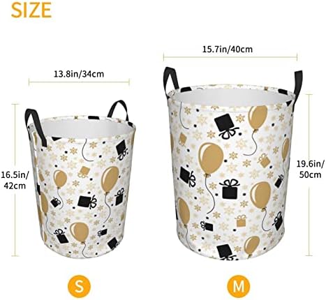 Birthday Laundry Hamper - collapsible easy to carry
