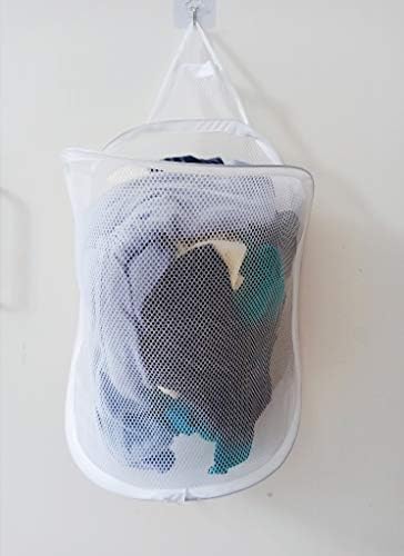 Compact Hanging Laundry Basket