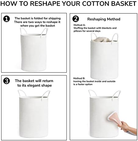 Large Soft Laundry Basket