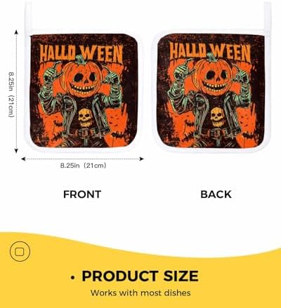 Boanket Halloween Pumpkins heat-insulating pot holders 5 pack