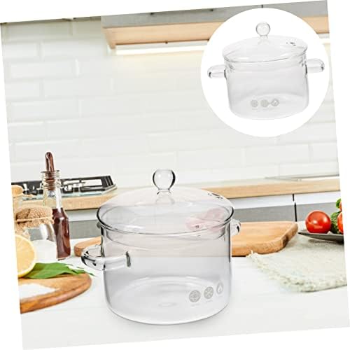 Premium High-Borosilicate Glass Stew Pot for Home Cooking
