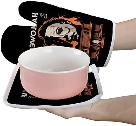 Spooky Softness Heat-Resistant Halloween Oven Mitt