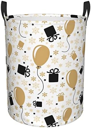Birthday Laundry Hamper - collapsible easy to carry