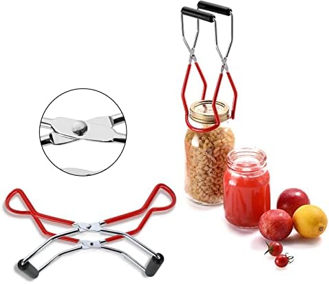12 Stainless Steel Canning Rack with Tongs