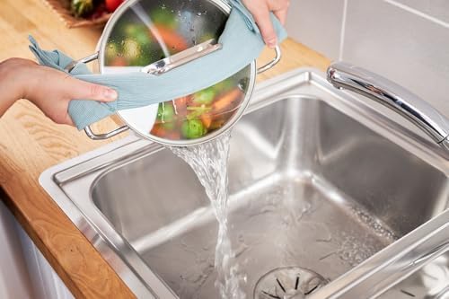 RSLE Expertiso Casserole Pot 1810 Stainless Steel Dishwasher Safe Universal Cooking Pot