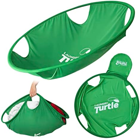 Laundry Turtle Small 21 Inch Collapsible Laundry Basket