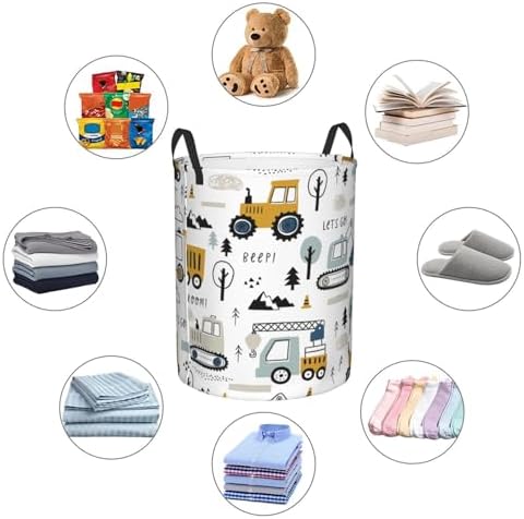 Stylish Water-Resistant Oxford Fabric Laundry Basket for Home Organization