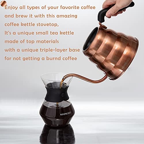 Mixpresso Gooseneck Coffee Kettle 12L 40 Oz