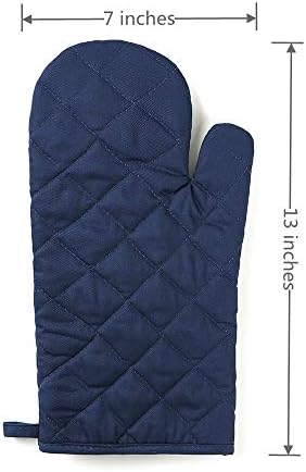 Proven Heat Resistance Secure Grip Oven Mitts for Kitchen Use