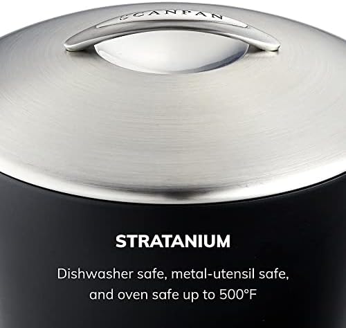SCANPAN Professional 325 qt Durable Nonstick Saucepan with Lid