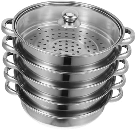 Versatile Stock Pot with Steamer Basket for Cooking Pasta More