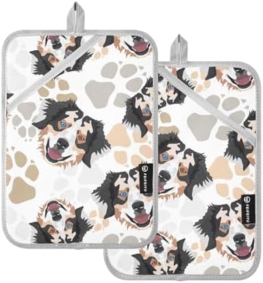 Potholder Australian Shepherd Dual Use