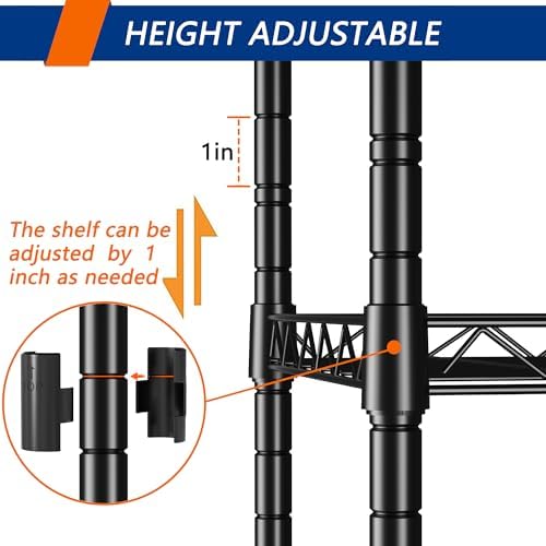 5-Wire Metal Storage Rack