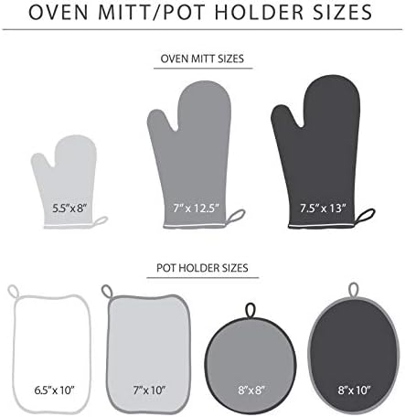 Steak-Tac-Toe Two-Tone Pot Holder Set