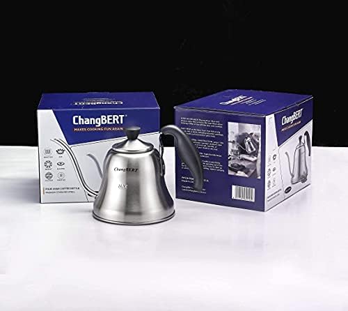 Engineered for Excellence Durable Coffee Tea Kettle by CHANGBERT 1L 34oz