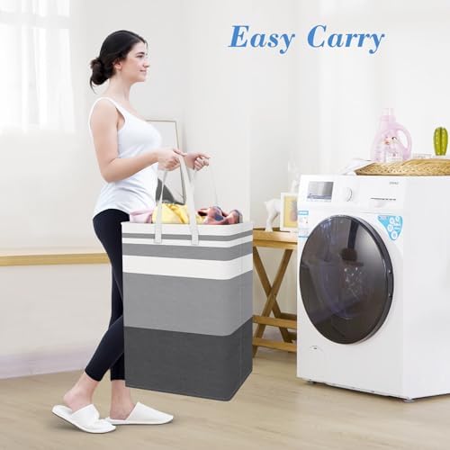 BlissTotes 3-Pack collapsible laundry basket waterproof easy to carry