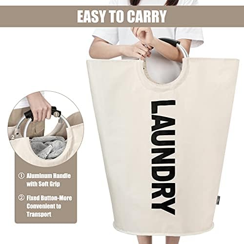 Ergonomic Folding Laundromat Collapsible Laundry Bag