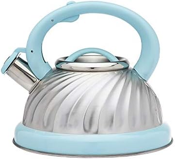 Quick-Boil 3L Whistling Stainless Steel Tea Kettle