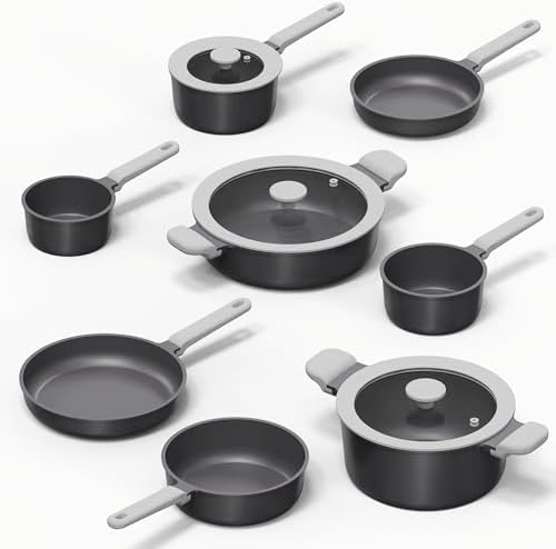 CAROTE Non-Stick Cookware Set Safe Premium Kitchen Essentials