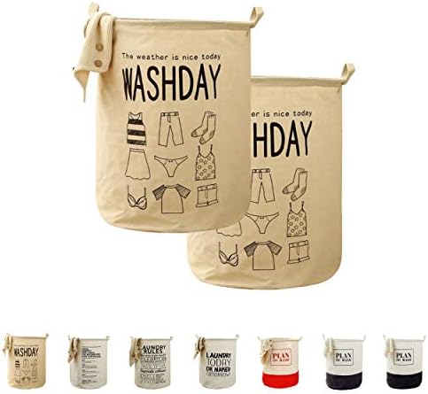 Queenie - 2-Piece Collapsible Laundry Basket for Wash Day