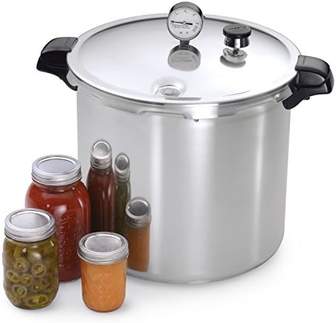 Presto 01781 Pressure Canner and Cooker 23 Qt Silver