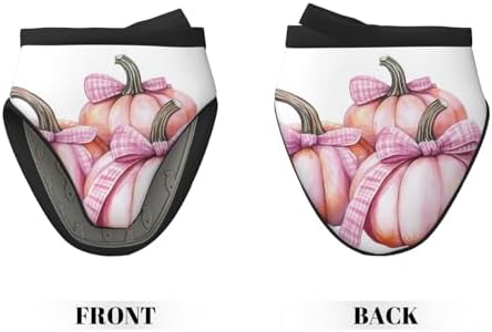 Pink Halloween Pumpkins Mini Silicone Oven Mitts for Safe Cooking
