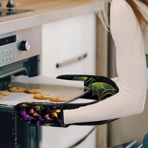 Pumpkin Halloween Oven Mitts