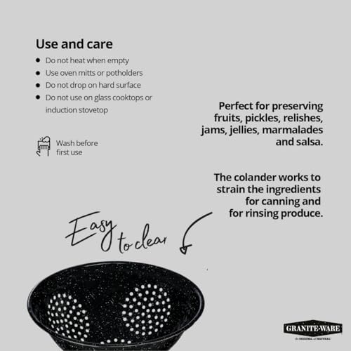 Granite Ware 9-Piece Enamelware Canning Set