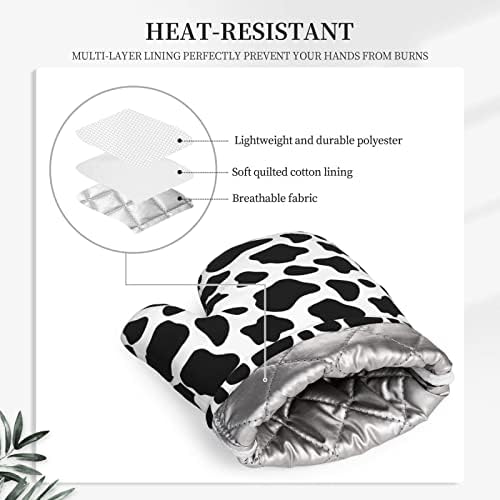 Oven Mitts and Potholders Cow Prints