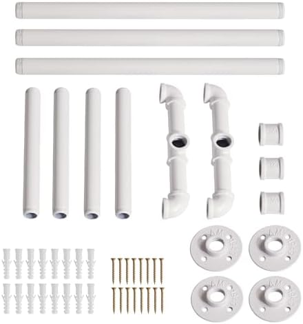IBUYKE Industrial Pipe Clothes Rack
