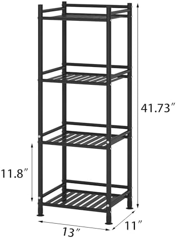 4 Tier Metal Bath Rack for Home