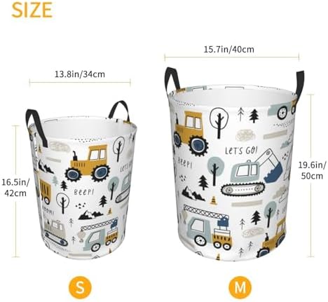 Stylish Water-Resistant Oxford Fabric Laundry Basket for Home Organization
