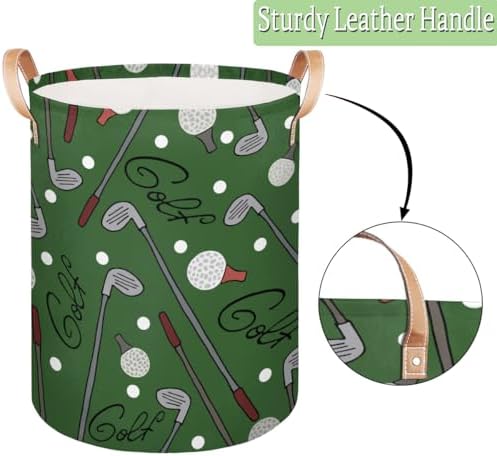 Large Collapsible Laundry Basket with Handle for Storage