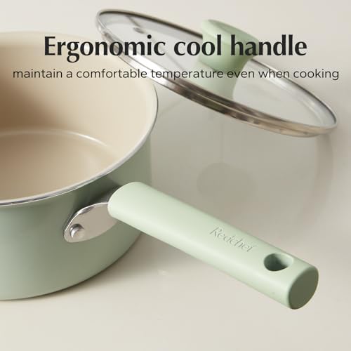 Redchef Ceramic Nonstick Saucepan with Lid
