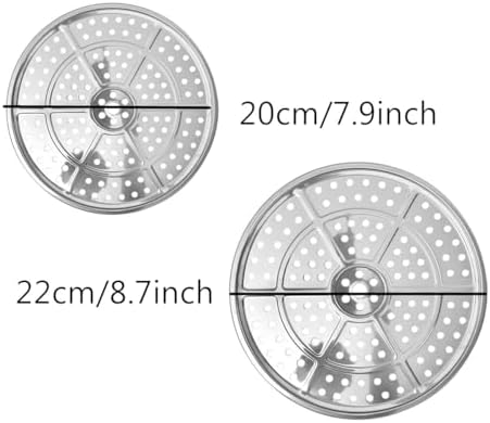 Stainless-Steel Pressure Cooker Canner Rack 4PCS Set