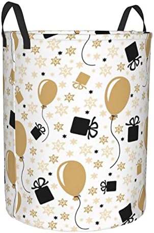 Birthday Laundry Hamper - collapsible easy to carry