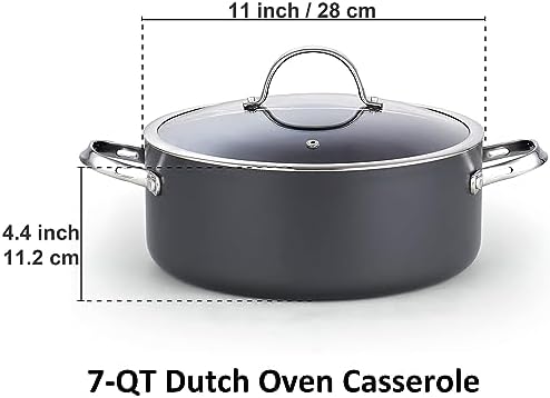 7-Quart Stockpot with Glass Lid