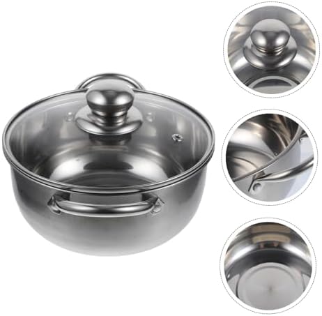 Stainless Steel Steamer Pot - Stockpot for Gas Cooker