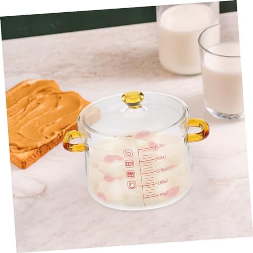 Luxshiny Glass Pot Multi-Functionalessential with Stability