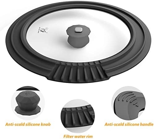 Tempered Glass Strainer Lid
