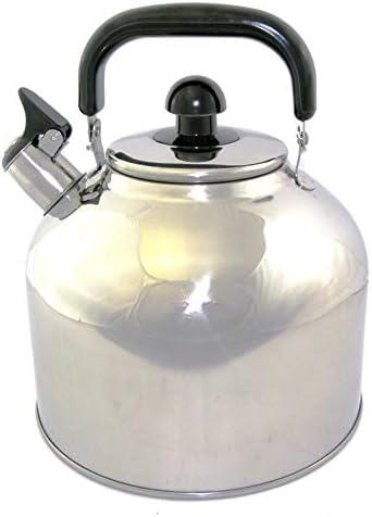 Stainless Steel Whistling Tea Kettle Large