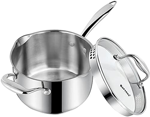 Rorence Stainless Steel Saucepan