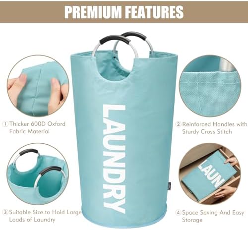 Collapsible Laundry Basket for Organization