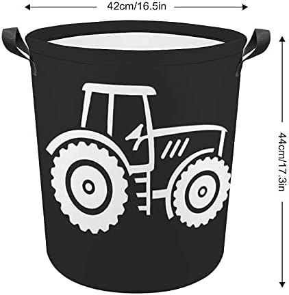 Vintage Tractor Organizer Basket