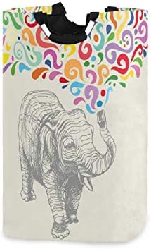 MOYYO Elephant Storage Colorful Durable Clothes Organizer
