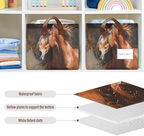 Collapsible Horse Storage Basket