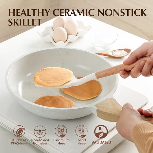 Sensar Atlanta Heavy-Duty Nonstick Ceramic Frying Pan